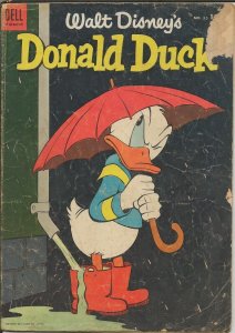 Donald Duck #35 ORIGINAL Vintage 1954 Disney Dell Comics