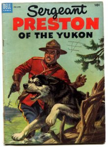 Sergeant Preston of the Yukon #10 1954 -Dell Western RCMP VG