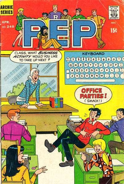 Pep Comics   #240, Good- (Stock photo)