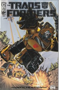Transformers Infiltration # 1 Foil Variant 1:10 Cover NM IDW [G7]