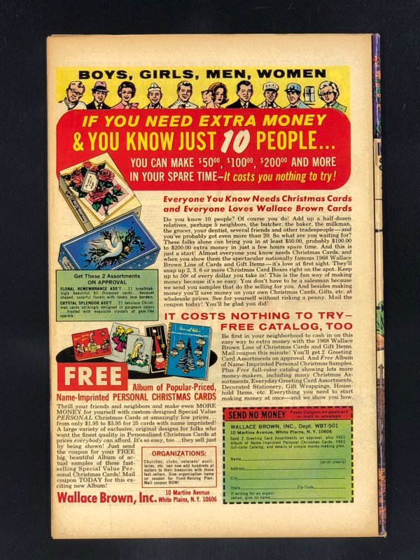 Sgt. Fury #57 (1968) FN/VF