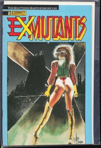Ex-Mutants: The Shattered Earth Chronicles #8 (1989) Ex-Mutants