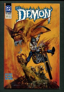 Demon #12 ( 9.6 NM-MT) Simon Bisley Cover / Lobo / June 1991