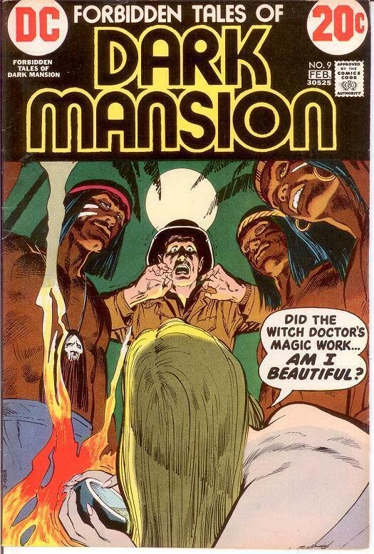 FORBIDDEN TALES OF DARK MANSION 9 F-VF  February 1973 COMICS BOOK