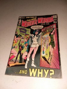 WONDER WOMAN #191 dc comics 1970 new costume DC SILVER AGE key dick giordano art