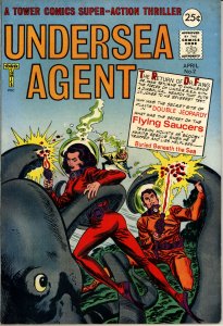Undersea Agent #2 (1966) Tower Comics
