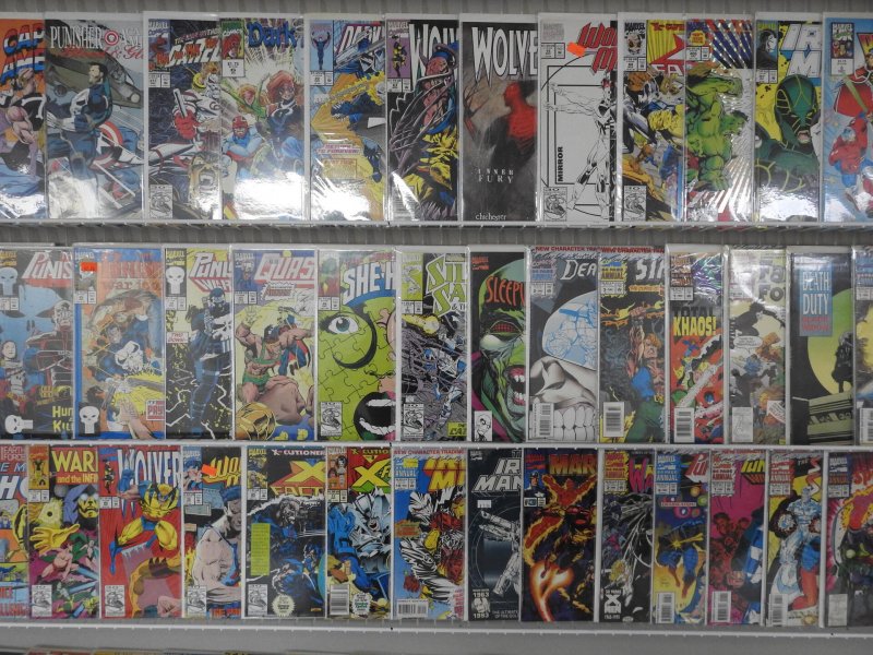 Huge Lot 130+ Comics W/ Wolverine, Spider-Man, Ghost RIder+ Sharp VF- Condition!