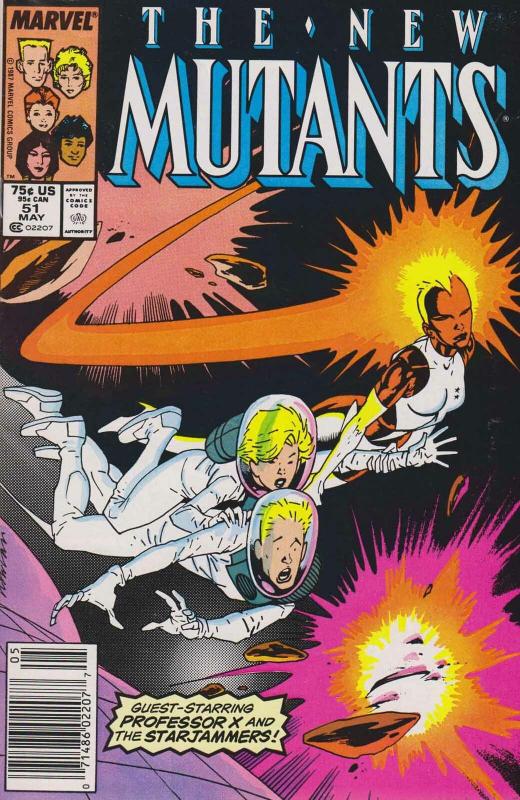 New Mutants, The #51 (Mark Jewelers) FN; Marvel | save on shipping - details ins