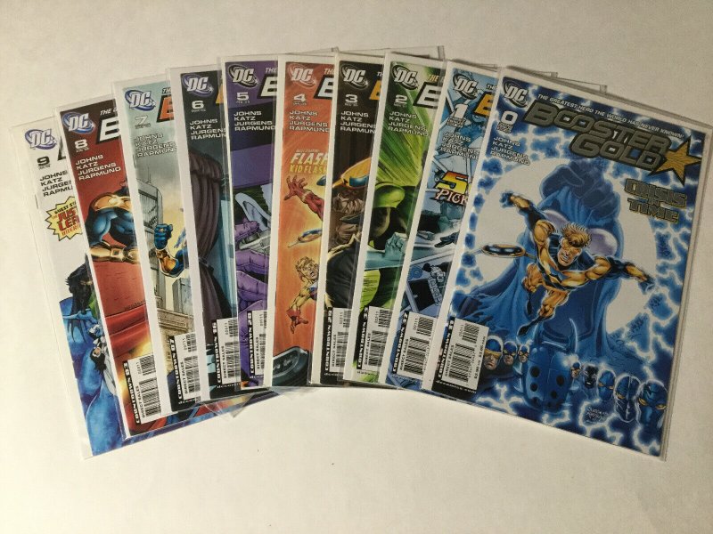 Booster Gold 0-18 20 24-27 31-41 43-47 1000000 Lot Vf-nm Very Fine-near Mint Dc