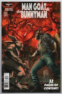 Man Goat & Bunny Man #3 | Vitorino Cvr A (Zenescope, 2021) NM 