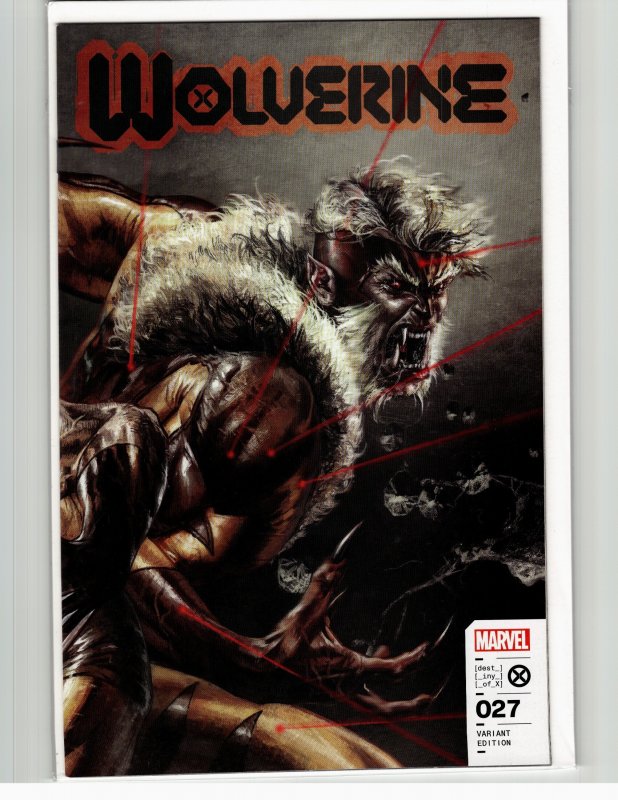 Wolverine #27 Mastrazzo Cover (2023) The Merchant