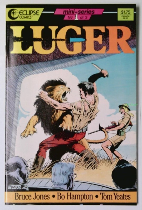 Luger #1 (Oct 1986, Eclipse) VF