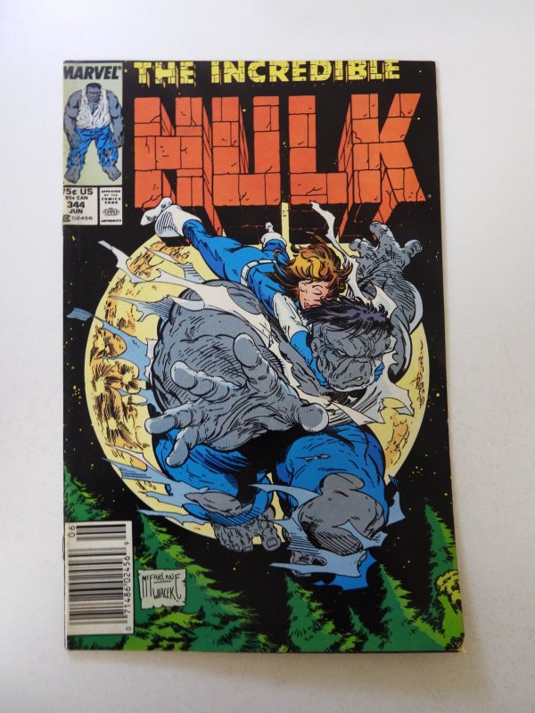 The Incredible Hulk #344 (1988) VF- condition