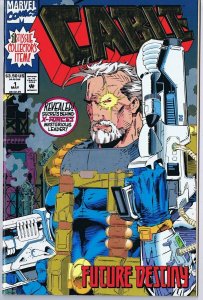 Cable #1 ORIGINAL Vintage 1993 Marvel Comics Gold Foil Cover