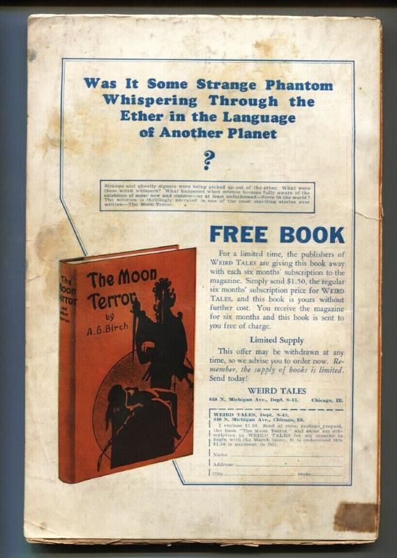 Weird Tales 2/1934-Robert E Howard-Margaret Brundage-Pulp Magazine