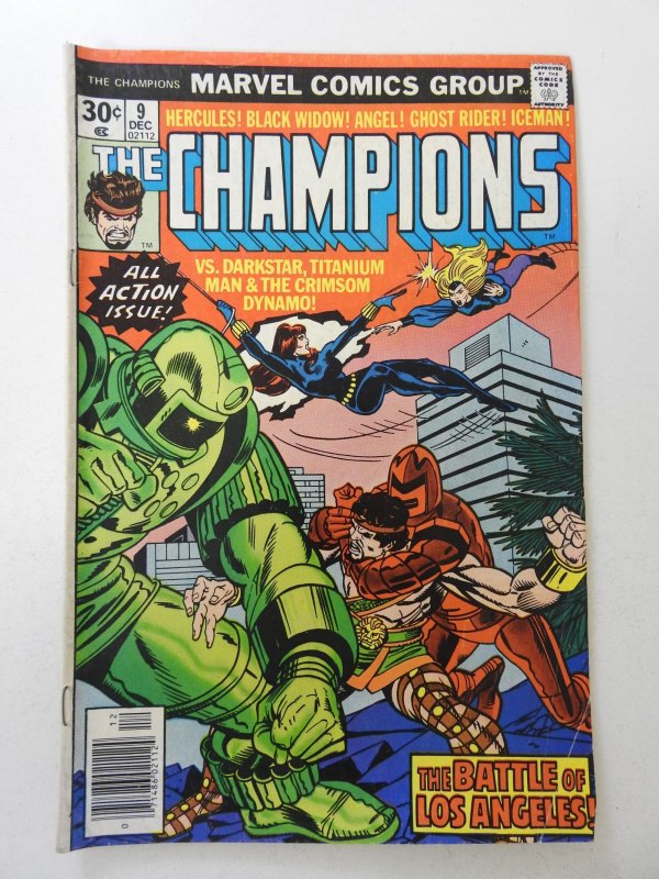 The Champions #9 (1976) VG+ Condition