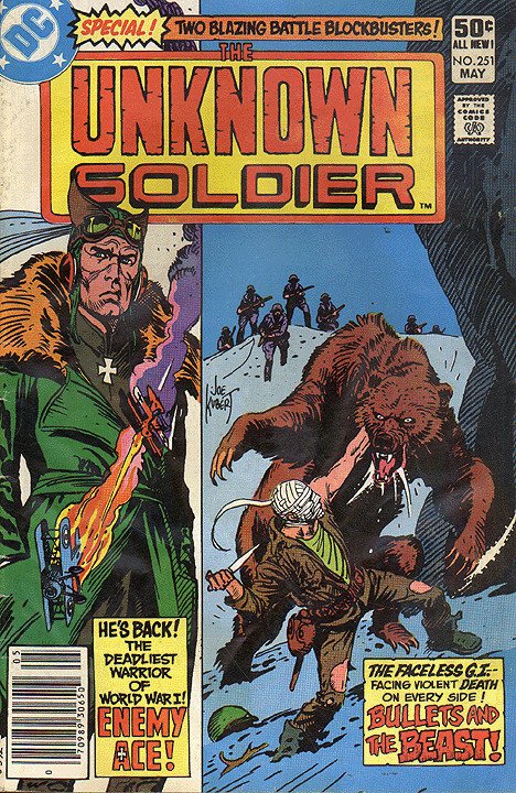 UNKNOWN SOLDIER (1977 Series)  (DC) #251 NEWSSTAND Fine Comics Book