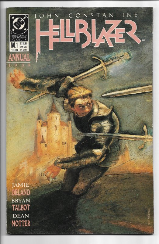 Hellblazer Annual #1 (1989) VF