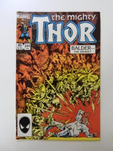 Thor #344 (1984) 1st appearance of Malekith
