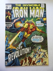 Iron Man #29 (1970) VG/FN Condition stains bc