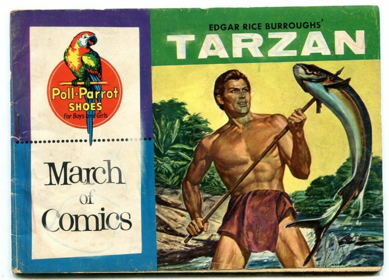 March of Comics #144 1956- Tarzan- Russ Manning art G/VG