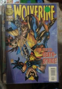 WOLVERINE # 114 1997 MARVEL  X-MEN LOGAN lady deathstrike phoenix kubert variant