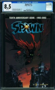 Spawn #117 (2002) CGC 8.5 VF+