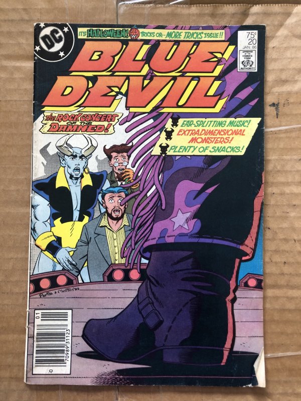 Blue Devil #20 Canadian Variant (1986)