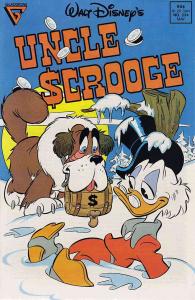 Uncle Scrooge (Walt Disney) #234 FN ; Gladstone | Saint Bernard Dog