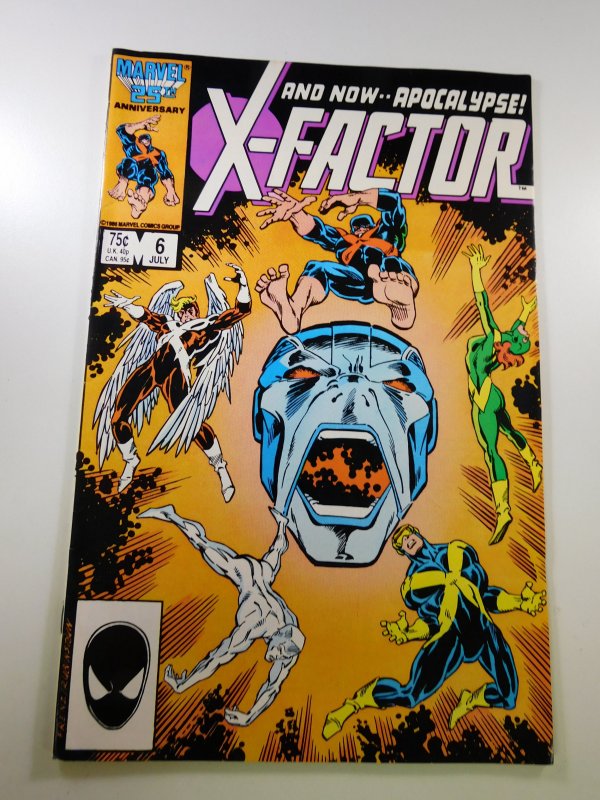 X-Factor #6 1st full appearance of Apocalypse FN+