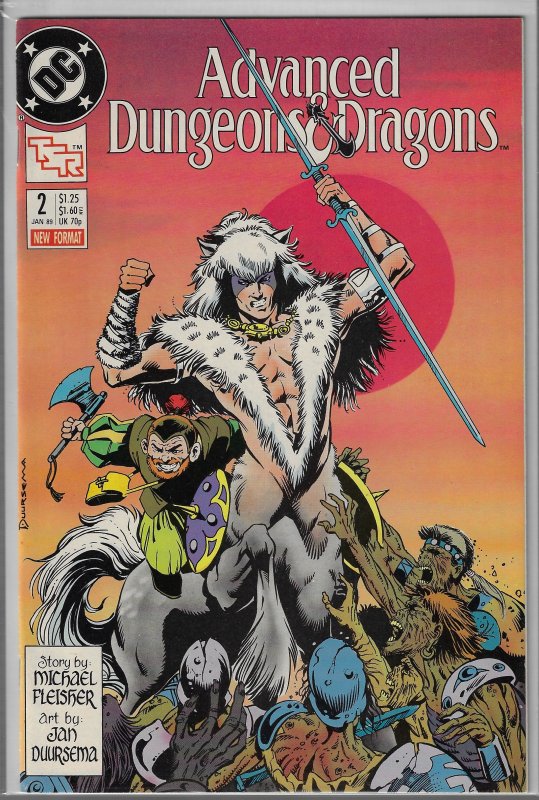 Advanced Dungeons and Dragons #1-19 (DC, 1988-1989) NM Average