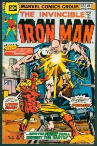 Iron Man 85 FN- 5.5 .30 Variant Marvel 1976