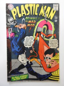 Plastic Man #6 (1967) GD/VG Condition 3 extra staples added