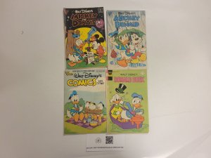 4 Comics #545 Walt Disney Comics + #167 Donald Duck + #7 8 Mickey Donald 32 TJ30