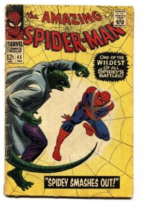 Amazing Spider-man #45-3rd Lizard-marvel comics Silver-age