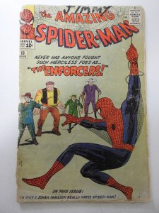 The Amazing Spider-Man #10 (1964) FR Condition see desc
