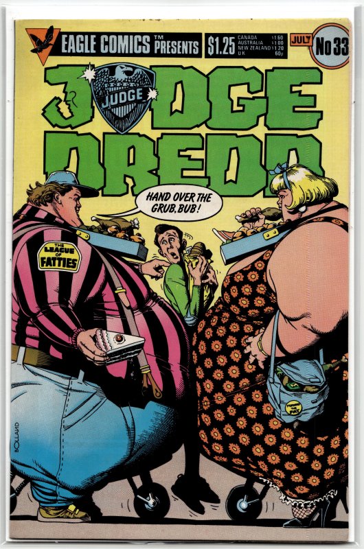 Judge Dredd #33 (1989) Judge Dredd