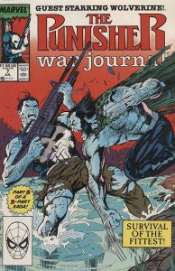 Punisher War Journal, The #7 VF ; Marvel | Jim Lee Wolverine