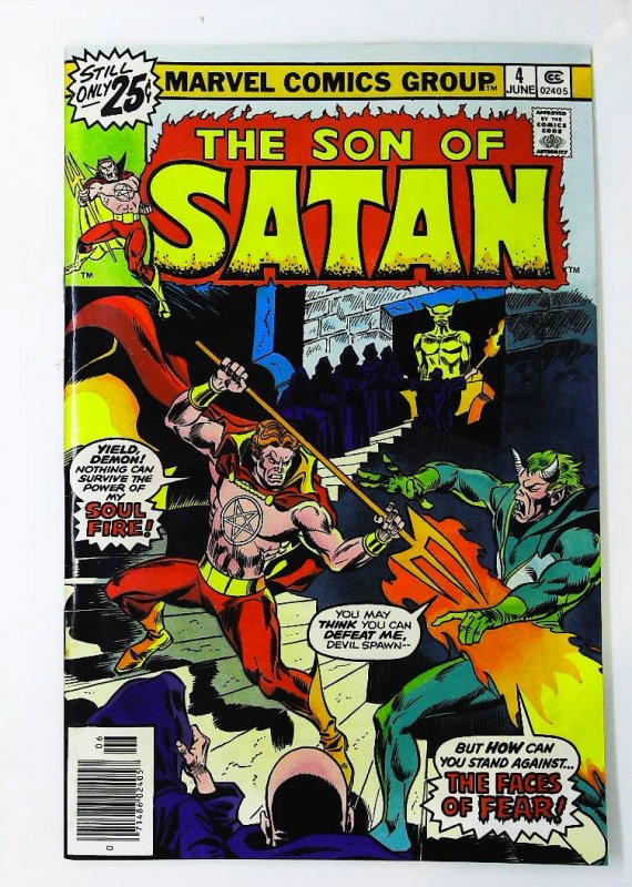 Son of Satan #4, NM- (Actual scan)