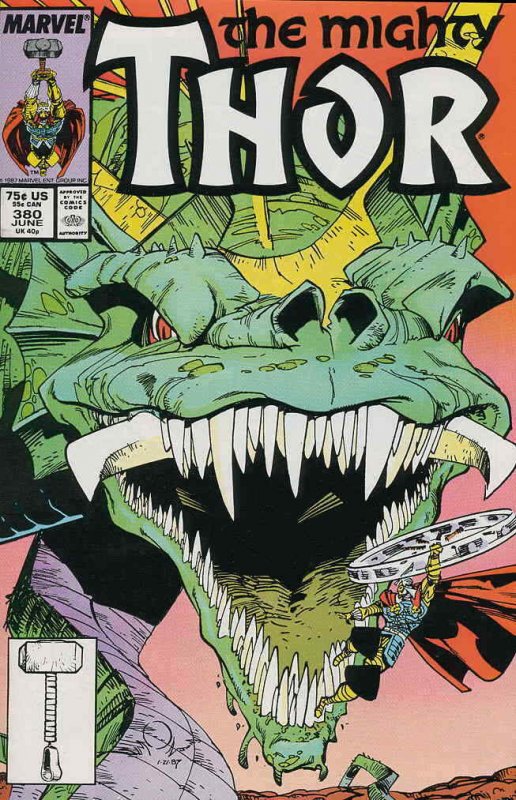 Thor #380 VG; Marvel | low grade comic - save on shipping - details inside
