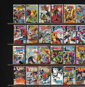 Huge Lot 150+ Comics with Cable, Silver Surfer, Quasar & More!