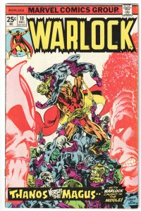 Warlock #10 (1975) Jim Starlin, Thons, Magus