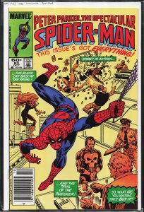 The Spectacular Spider-Man #83 (1983) Spider-Man