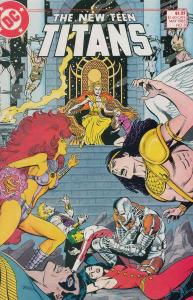 New Teen Titans, The (2nd Series) #8 FN ; DC | Marv Wolfman