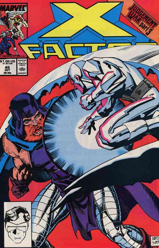X-Factor #45 FN ; Marvel | Judgment War 3