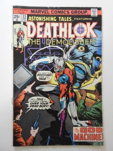 Astonishing Tales #33 (1976) VG+ Condition MVS intact!