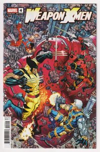 Weapon X-Men #4 Skroce Variant (Marvel, 2025) NM