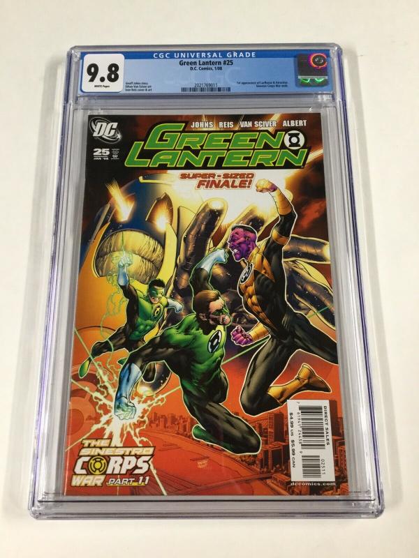 Green Lantern 25 Cgc 9.8 1st Larfleeze Atrocitus