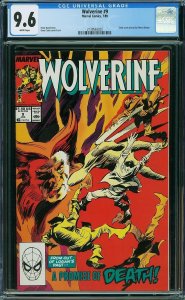 Wolverine #9 (1989) CGC 9.6 NM+