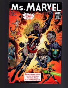 Ms. Marvel #20 Zombie Variant Edition (2007)  / ID#301